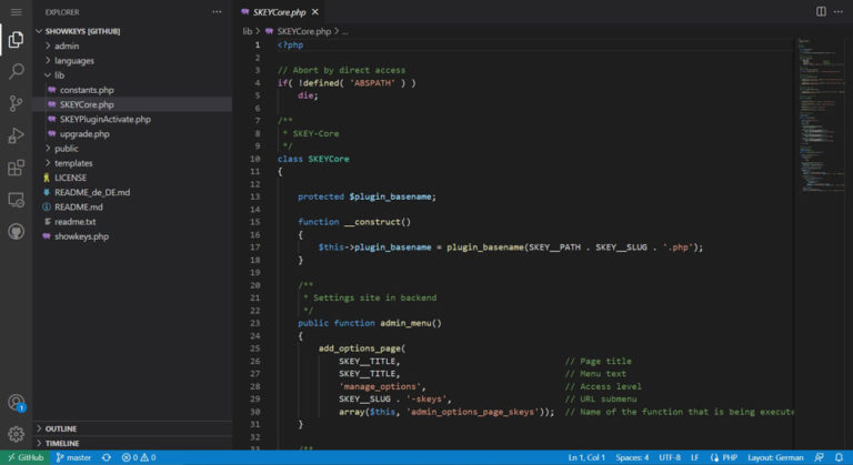 Visual Studio Code im Browser - URBAN BASE Code