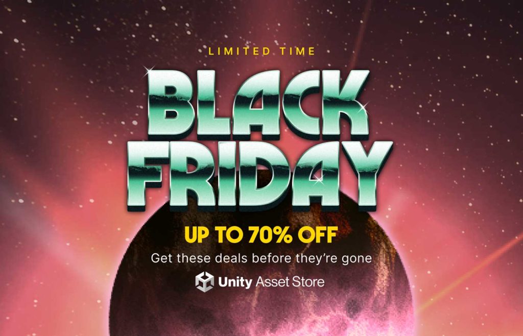 Black Friday 2022 Unity Asset Store