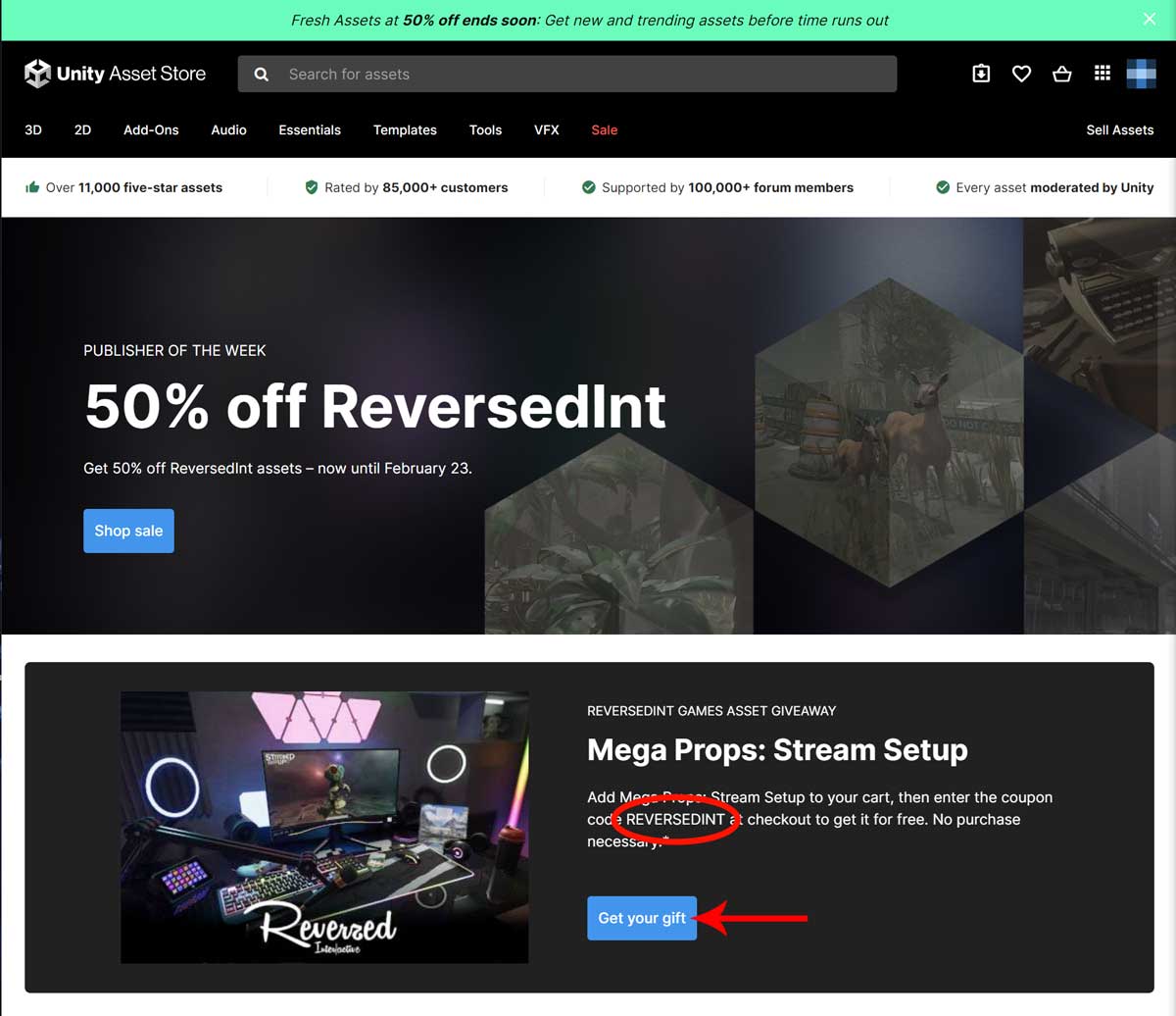 Wöchentlich kostenlose Assets im Unity Asset Store erhalten URBAN